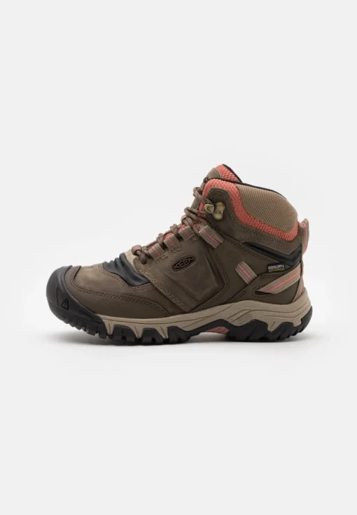 Keen RIDGE FLEX MID WP - Hikingschuh - Timberwolf/brick Dust -Keen 1bf9d2e9a0c341deb487a4fd5d193545