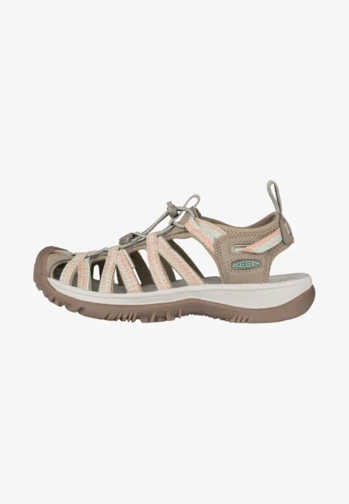 Keen WHISPER - Trekkingsandale - Taupe/coral -Keen 215d95cc2c1d40619a290b7de18a7db1