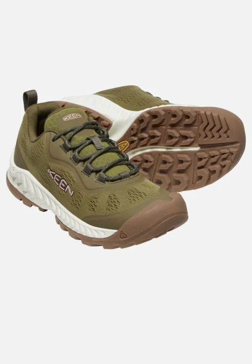 Keen NXIS SPEED - Hikingschuh - Olive Drab Pink Icing -Keen 8cc3a7ea72de4241b8295575fbc9d464