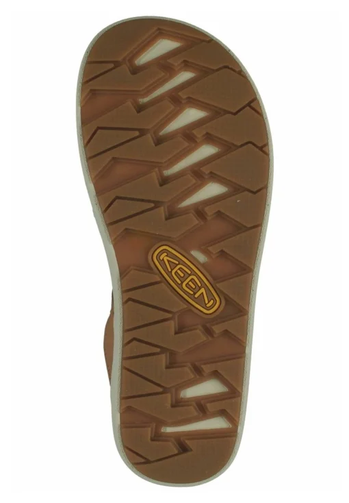 Keen Pantolette Flach - Natural Leather Clearly Aqua -Keen a3e2c0980bb04676b6ea4d5ea922c16b