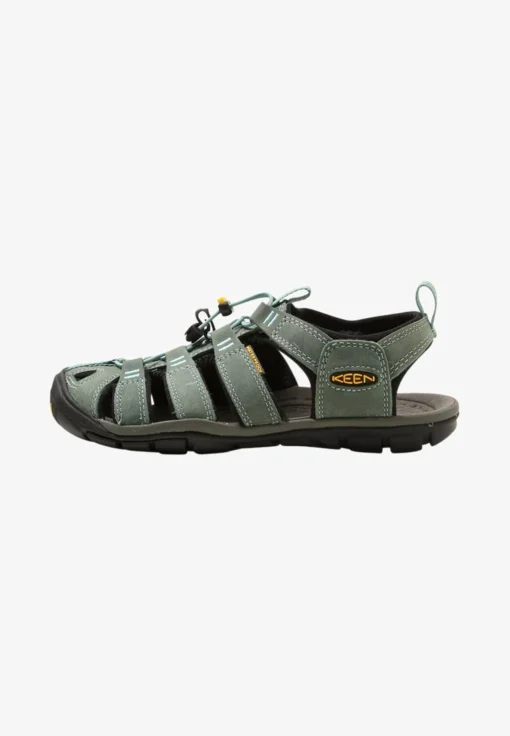 Keen CLEARWATER CNX - Trekkingsandale - Mineral Blue/yellow -Keen a6162487f52e4840bc2891e5a9b9ff4c